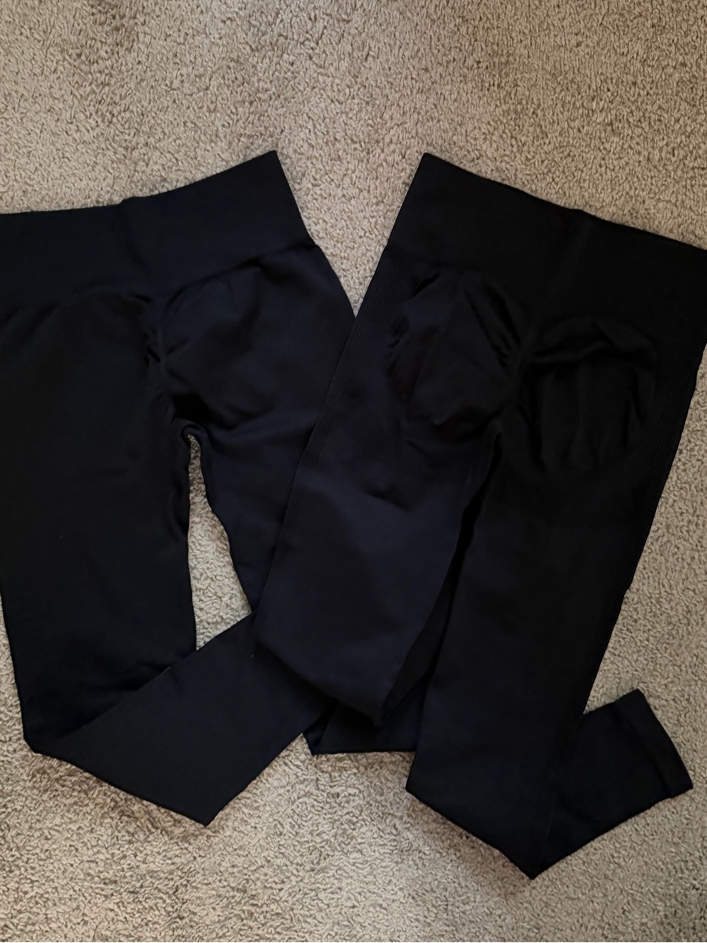 Women’s Black Seamless Active Leggings